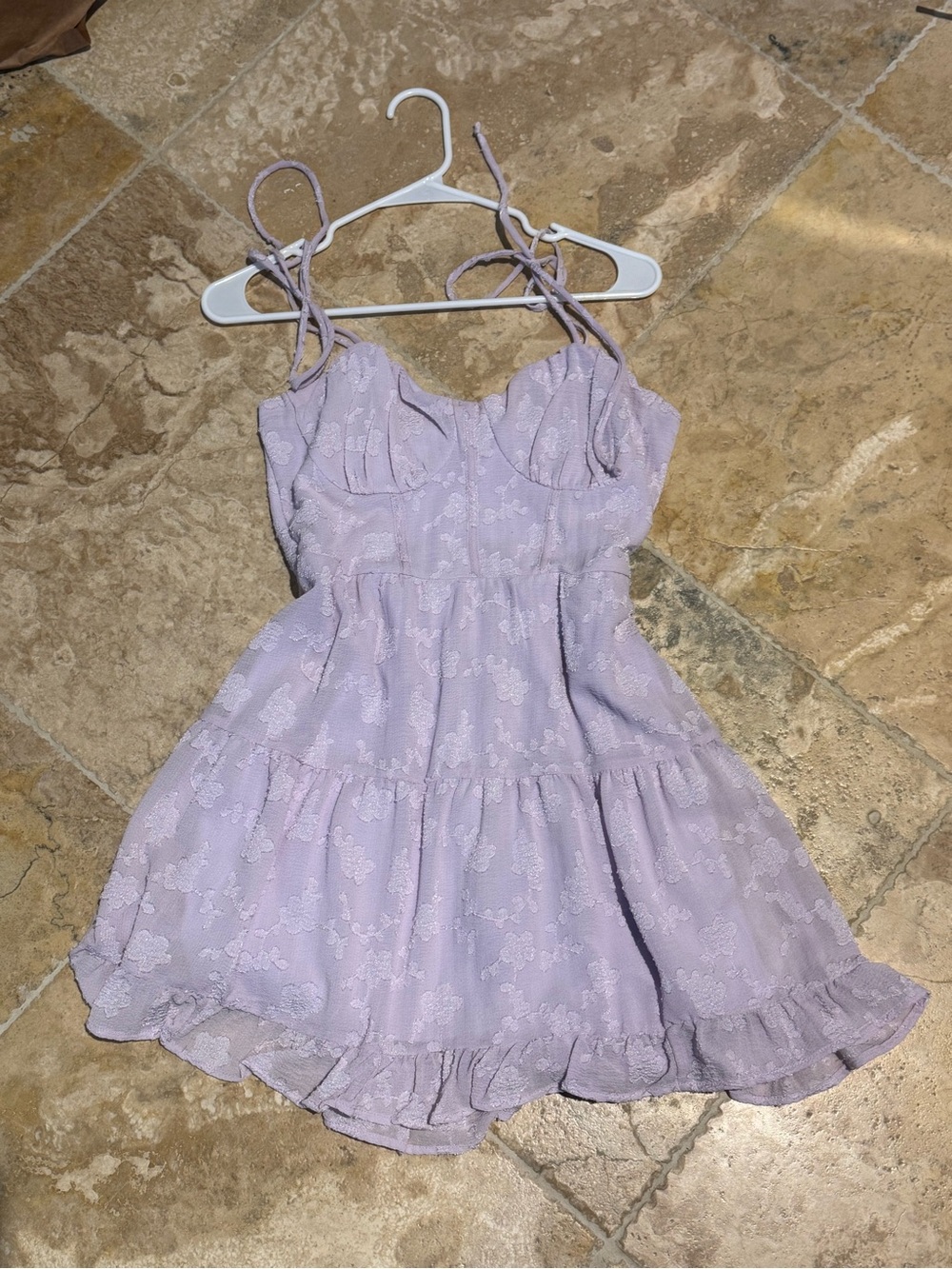 lilac wild fable dress